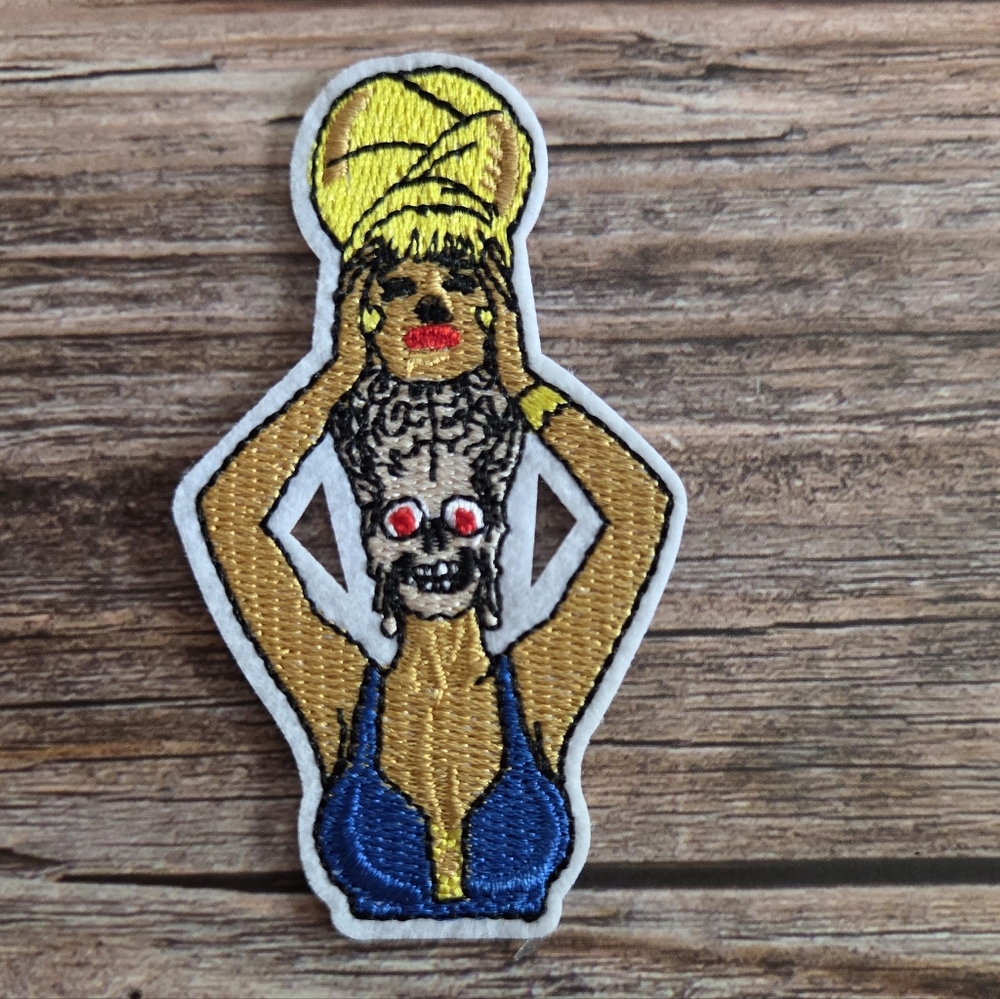 Mars Attacks Aliens Funny SciFi 90'S Vintage Embroidered Iron on Patch